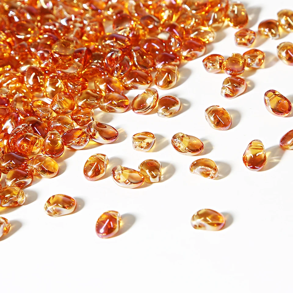 Cuentas Paciadoras De Cristal Con Forma De Trébol De Cuatro Hojas De Cristal Checo Transparente AB, 9,5x4,5mm, Para Fabricación De Joyería, Pulsera De Costura DIY - AliExprs