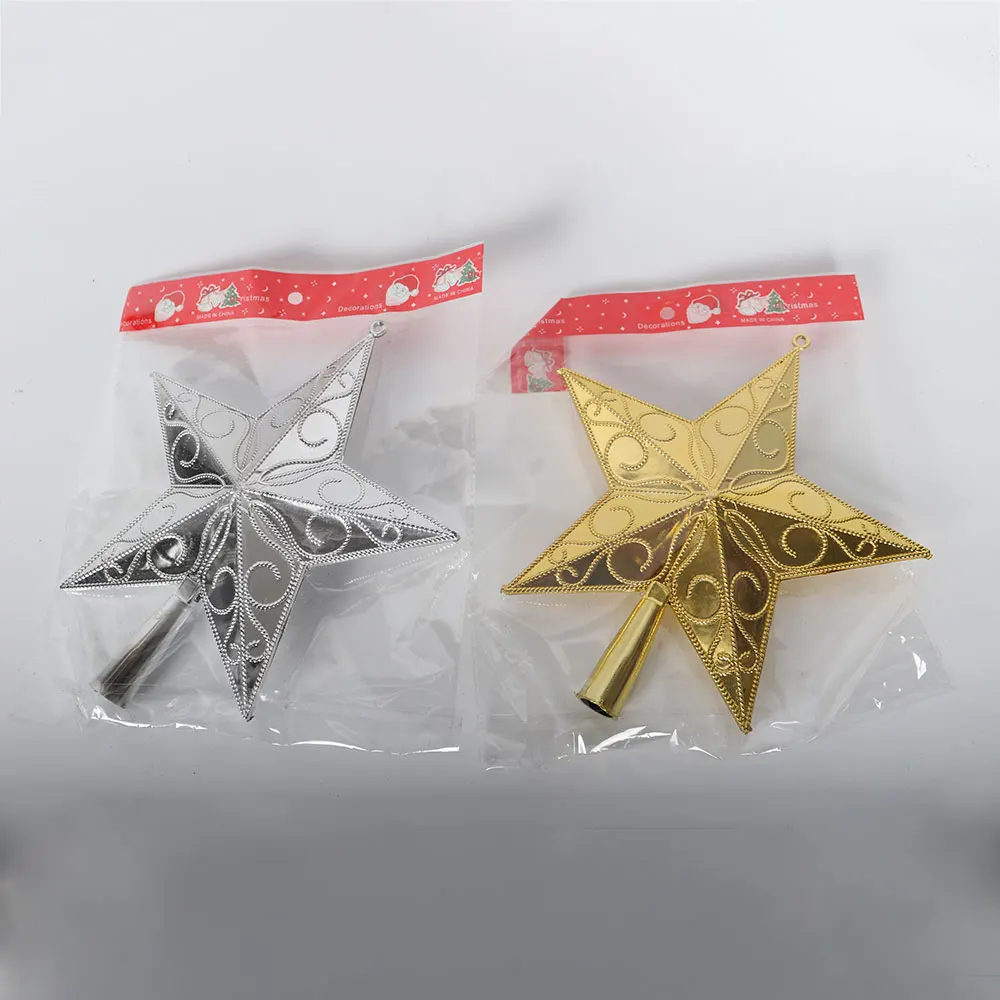 Звездное дерево топ декор красивый блестящий орнамент Xmas Prop 3D