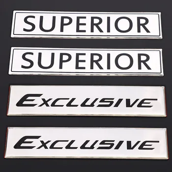 

10pcs/30pcs Car Sticker Emblem Badge Auto Decals Superior Exclusive Logo Stickers for BMW Audi Toyota Honda Ford Saab Opel Subar