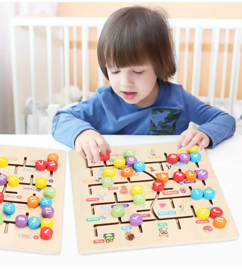 

Baby Wooden Geometric Shapes MontessoriPuzzle Sorting Math Bricks Preschool Learning Educational GameToddler Toys for Children