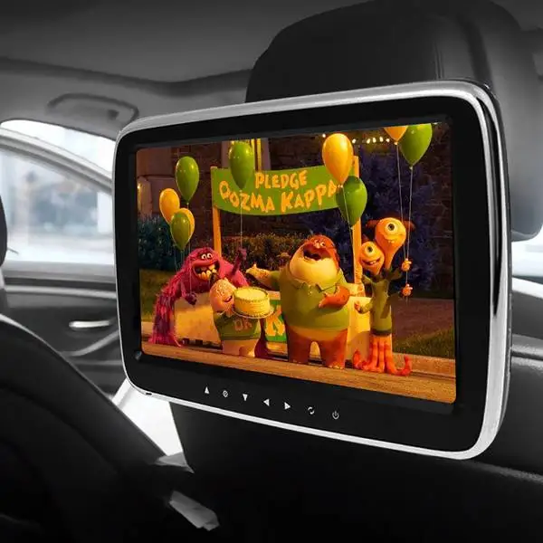 

Car Hi-Fi Stereo Headrest Monitor Support Remote Controller USB SD DVD Video MP5 Player Digital 9 Inch HD LCD Contact Screen Dis