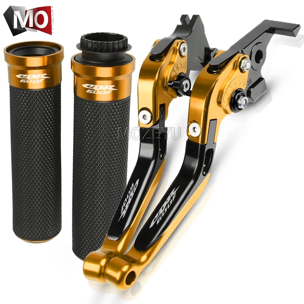 Для Honda CBR600F CBR 600F CBR 600 F CBR600 F 2011-2013 2012 аксессуары для мотоциклов ЧПУ Рычаги Тормозная система сцепления руль ручки - Цвет: Gold