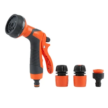 

Garden Hose Nozzle Adjustable Washing Cleaner Water Gun Lawn Nozzle Washer Spray Gun Watering Spray Sprinkler Cleaning Tool