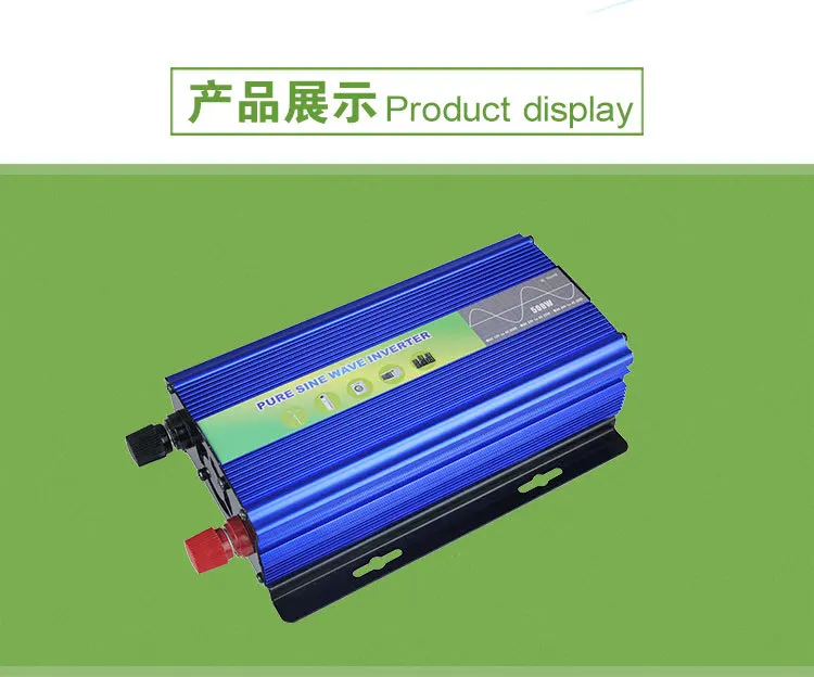 От производителя солнечный инвертор 500W-4000W12 поворот 220V автомобильный чистый инвертор преобразования OEM