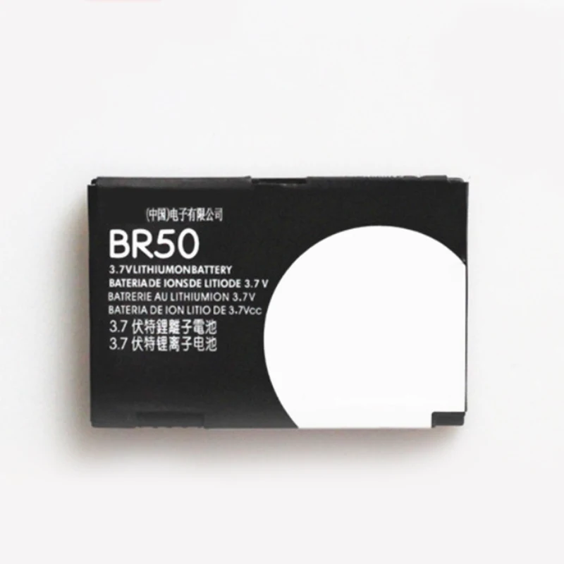 

100% New BR50 710mAh Battery For Motorola Moto Razr V3 V3c V3E V3i V3m V3r V3t V3Z Pebl U6 Prolife 300 500 Phone+Tracking Code