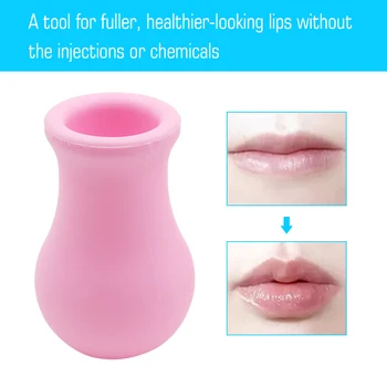 

Soft Women Silicone Sexy Full Lip Plumper fish shape Lip Enhancer Device Nipple Increase lips Sexy Lip Plumper Pro