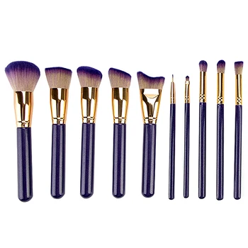 

12Pcs Purple Makeup Brushes Set Blusher Concealer Eyeliner Brush Cosmetic Powder Foundation Eyeshadow Brush Beauty Make Up Tools