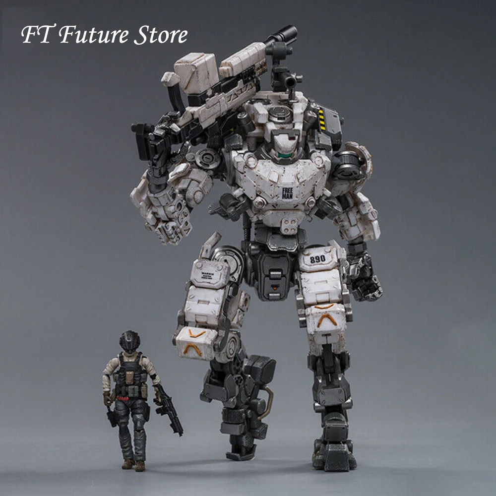 

In Stock 22cm 1/25 Scale Collectible JOYTOY 51921023 White STEEL BONE ARMOR with Figure Doll Collection Toy for Fans Gifts