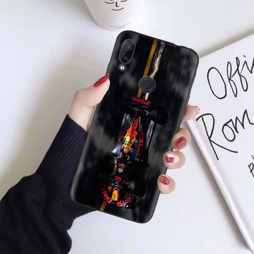 for Formula 1 Case for Xiaomi Redmi Note 7 8 K20 7S 7A 6 6A Pro 3