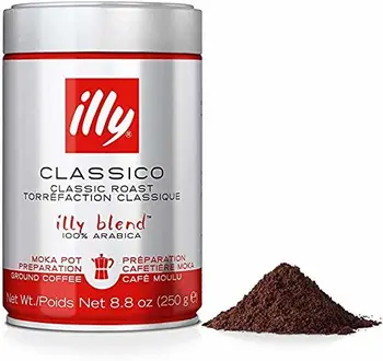 

Illy Moka Ground Coffee 250g (Pack of 2)