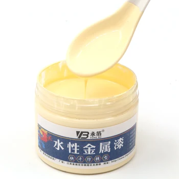 

Milk White Water-based Metallic Paint Acrylic Lacquer for Hand-painted,Beginner,Metal,Wood,Wall,Iron