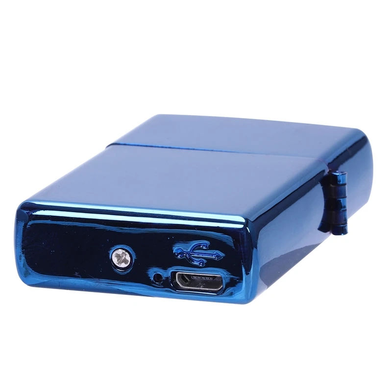 AABB-Cross двухдуговая плазменная Зажигалка Usb ветрозащитные, импульсные металлические электронные прикуриватели