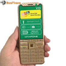 V13 botão de pressão do telefone móvel 2.8