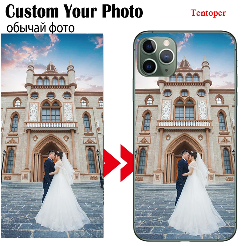 Custom Phone Case For iPhone 13 12 Pro Max SE 2020 8 7 6 Plus Customized Name 11 XR X XS Cover Print Photo | Мобильные телефоны и