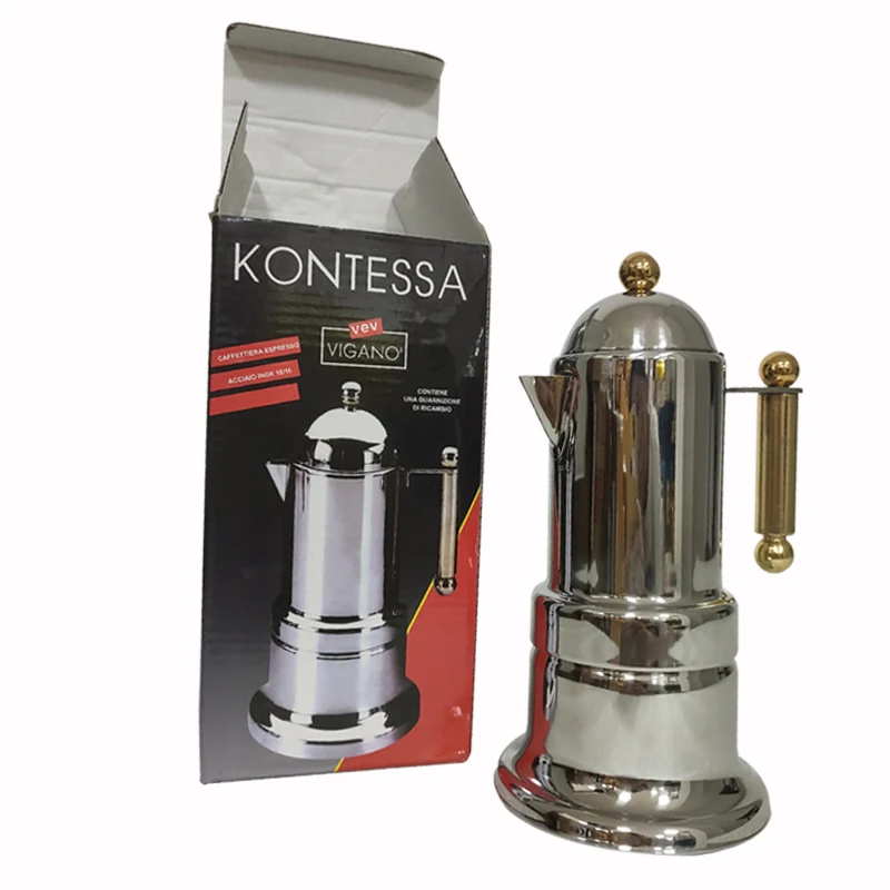 espresso machine Home/Commercial Italian Moka Pot Stainless Steel