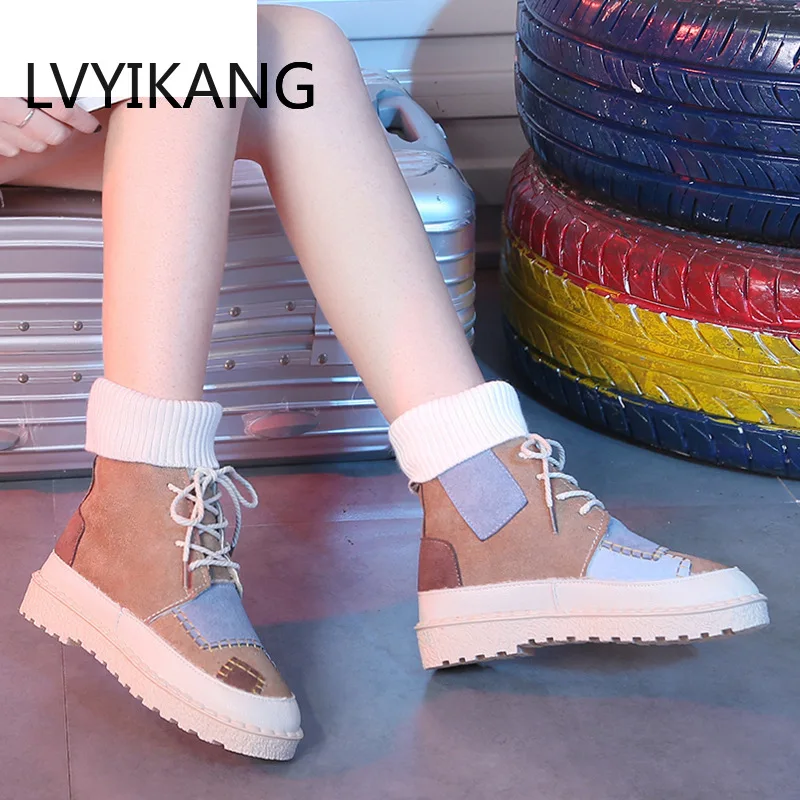 LZJ/ г. Новые весенне-осенние модные повседневные носки и обувь Женская Корейская Соответствие цвета обуви женская обувь для отдыха Вулканизированная обувь