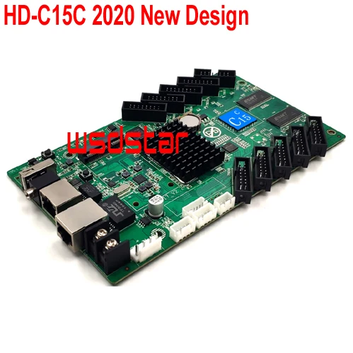 HD-C15C 10 * HUB75E поддержка 1/32 Lan + USB асинхронный полноцветный P2 P3 P4 P5 P6 светодиодный