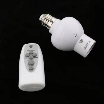 

Wireless Remote Control E27 Bulb Socket 5-10m Control Distance Bulb Holder