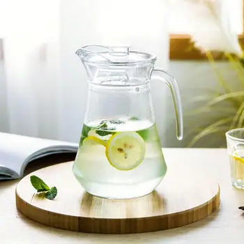

1.5 L Large Capacity Heat Resistant Glass Teapot Glass Water Kettle Household Water Container