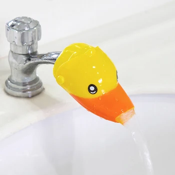 

Faucet Extension Bathroom Accessories Cute Animals Water Tap Faucet Extender Kids Washing Hand Helper Water Diffuser
