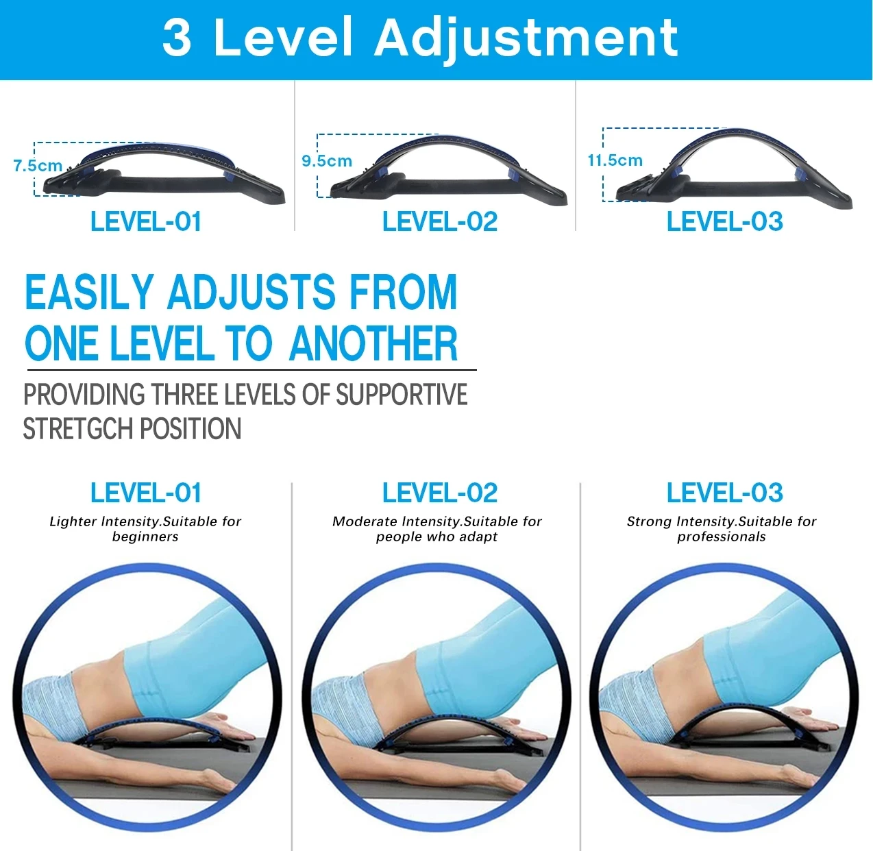 Magnetic Therapy Neck Back Massager Body Posture Corrector Pain Relief Cervical Pillow Fitness Stretcher Aesthetics Pressotherap
