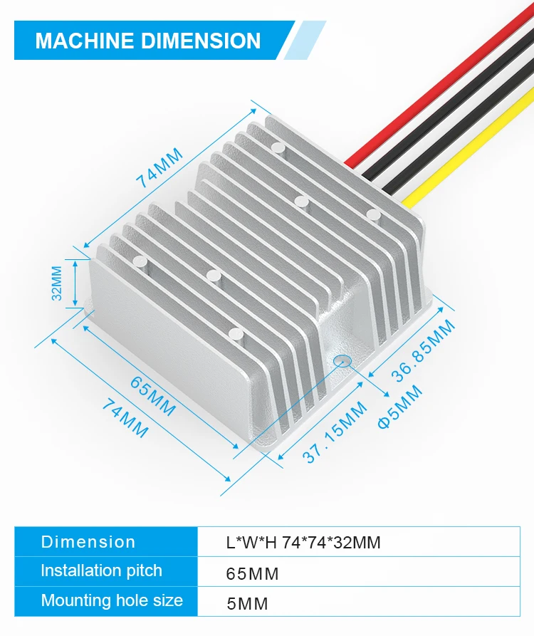 10V, 12V, 13.8V, 14V, 16V, 18V, 20V,