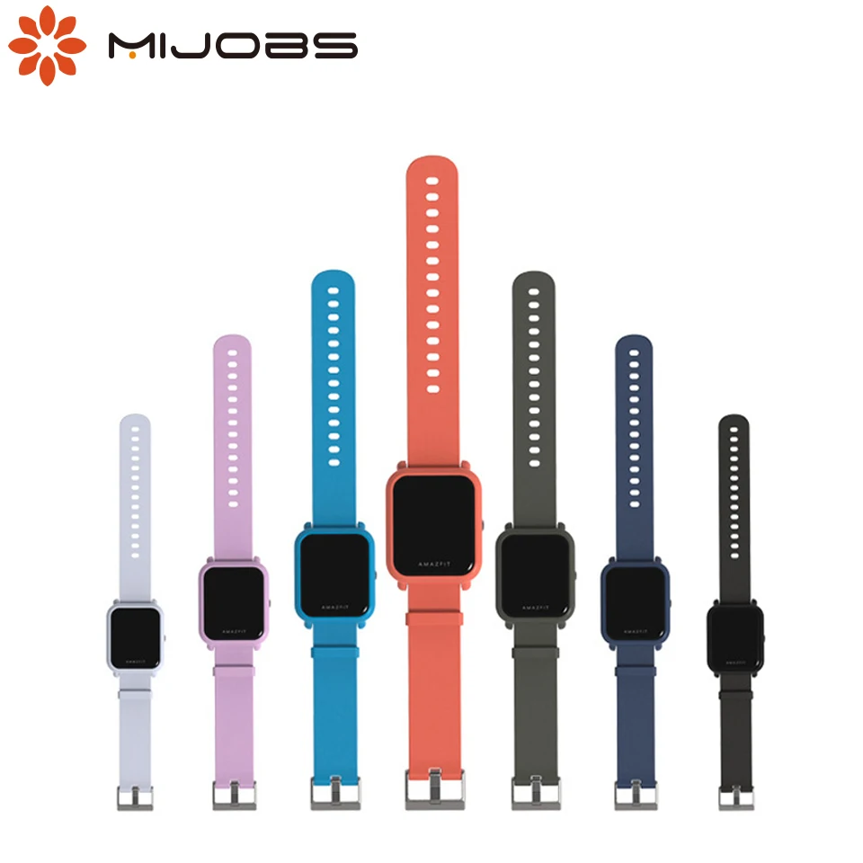 

For Amazfit GTS Wristband for Amazfit Bip Silicone Wristbands for Huami Amazfit GTS / Bip / GTR 42mm Smart Wristbands 20mm