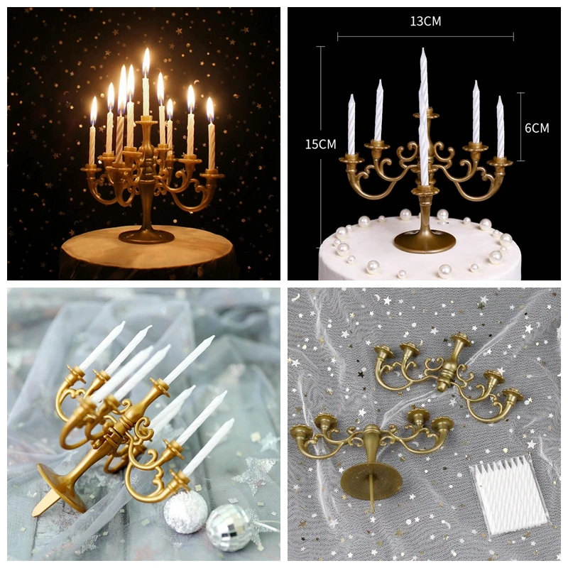 Baby shower для вечеринки дня рождения торт свечи торта фигурки жениха и невесты