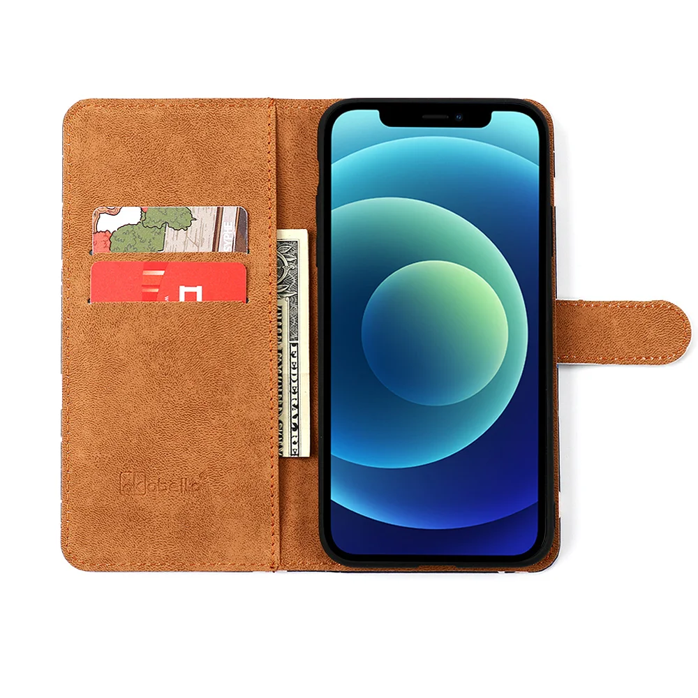 Magnetic Leather Case For Samsung Galaxy J7 J5 J3 2017 2016 J1 J8 J4 J6 Plus J2Pro Core 2018 Wallet Flip Card Holder Stand Cover