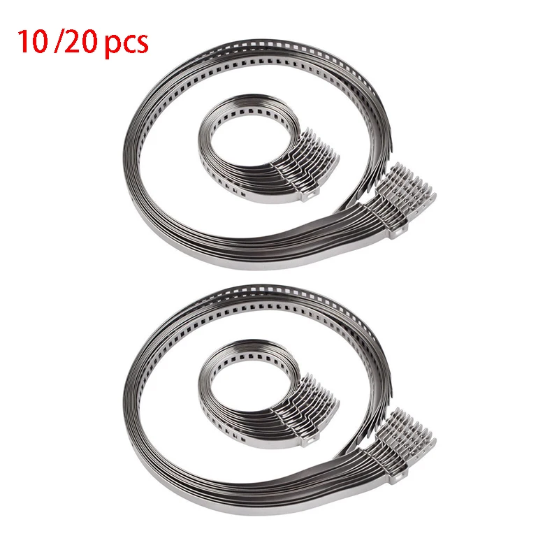 CV Boot Clamp Universal Adjustable AXLE CV Joint Boot Crimp Clamp Kit 31-41mm 70-125mm 5/10 Small + 5/10 Big 10/20Pcs