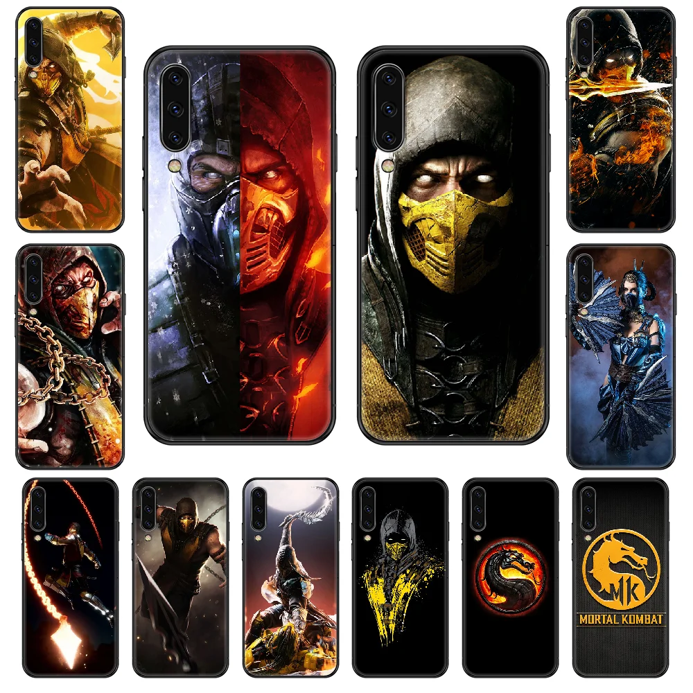 Чехол для телефона с принтом Game Mortal Kombat Samsung Galaxy A 3 5 8 9 10 20 30 40 50 70 E S Plus 2016 2017 2018 2019