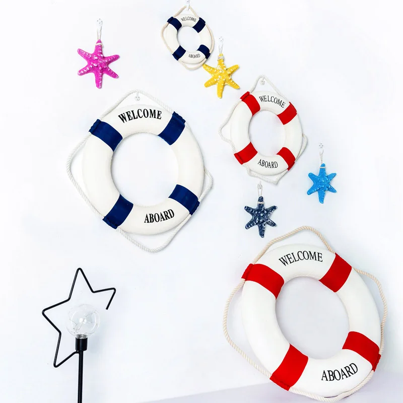 Настенный орнамент буй спасательное кольцо настенный Средиземноморский стиль