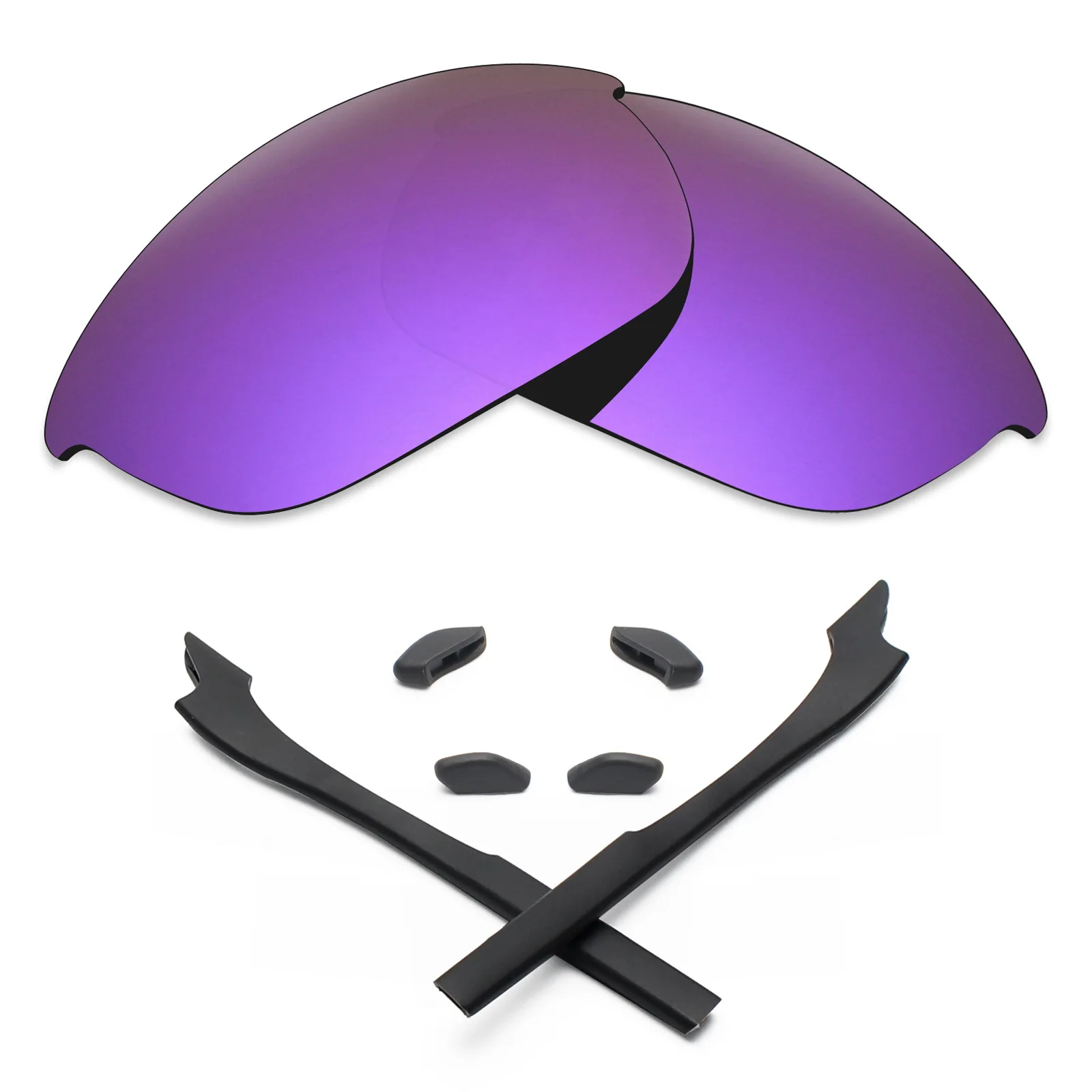 Plasma Purple Поляризованные Сменные линзы Mryok для солнцезащитных очков оокли 2,0 OO9144(только линзы)-несколько вариантов - Цвет линз: Plasma Purple