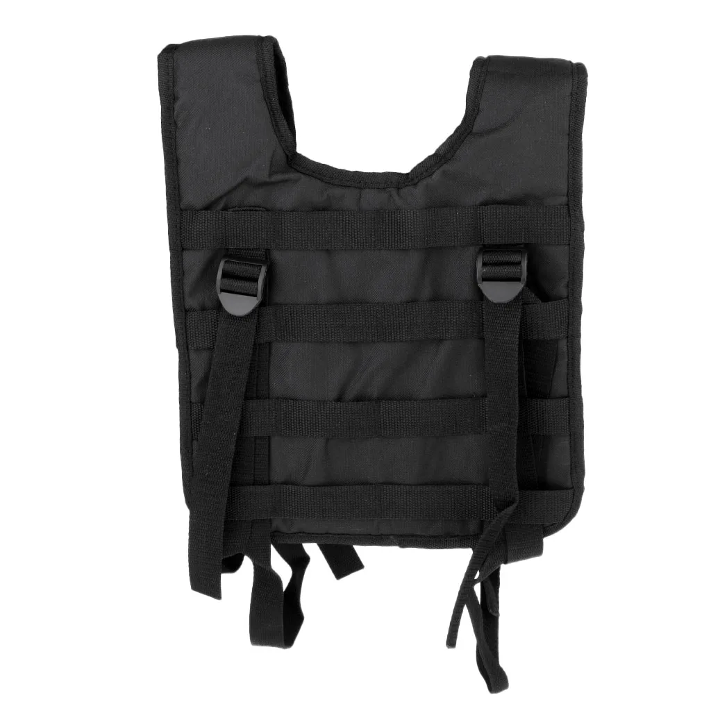 Modular Oxford H-Harness Molle Vest Suspenders for Battle Belt CP 5 Colors Tactical Vest for Camping 