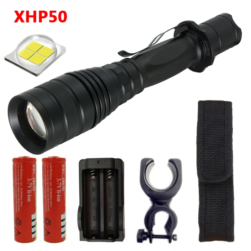 Option C Litwod Z20P75 CREE XHP70.2 чип 32000lm конвой объектив xlamp 18650 Мощный тактический светодиодный фонарик Фонарь зум xhp50 фонарь - Испускаемый цвет: Option C