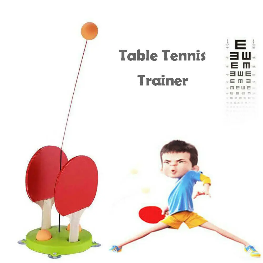 DE Lustiges Tischtennis-Trainingsgerät Rebounder обучение фиксированная внутренняя детская игрушка/