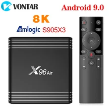 ТВ-приставка VONTAR X96 Air Amlogic S905X3 mini Android 9,0 4GB 64GB 32GB wifi 4K 8K 24fps Netflix X96Air 2GB 16GB телеприставка ТВ-приставка VONTAR X96 Air Amlogic S905X3 mini Android 9,0 4GB 64GB 32GB wifi 4K 8K 24fps Netflix X96Air 2GB 16GB телеприставка