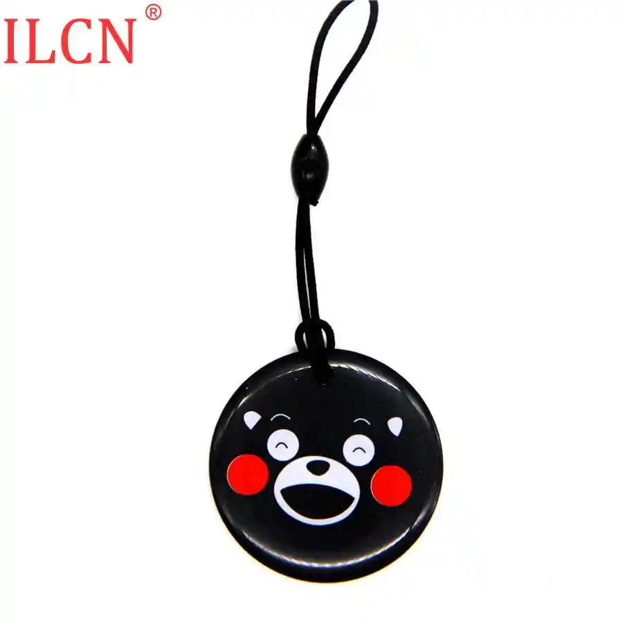 UID S50 1K 13,56 Mhz сменная перезаписываемая IC карта RFID Круговой клей водонепроницаемый брелок Брелоки Быстрая 1 шт