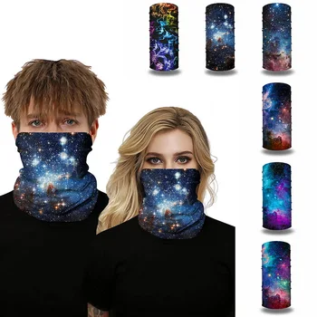 

2020 Unisex Bandana Women Headband Scarf Design Eyes Multifunctional Seamless Headband Ring Scarf Mask