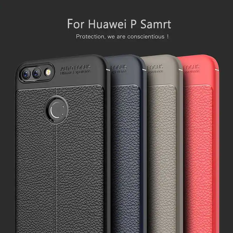 

Mokoemi Lichee Pattern Shock Proof Soft 5.65"For Huawei P Smart Case For Huawei P Smart Cell Phone Case Cover