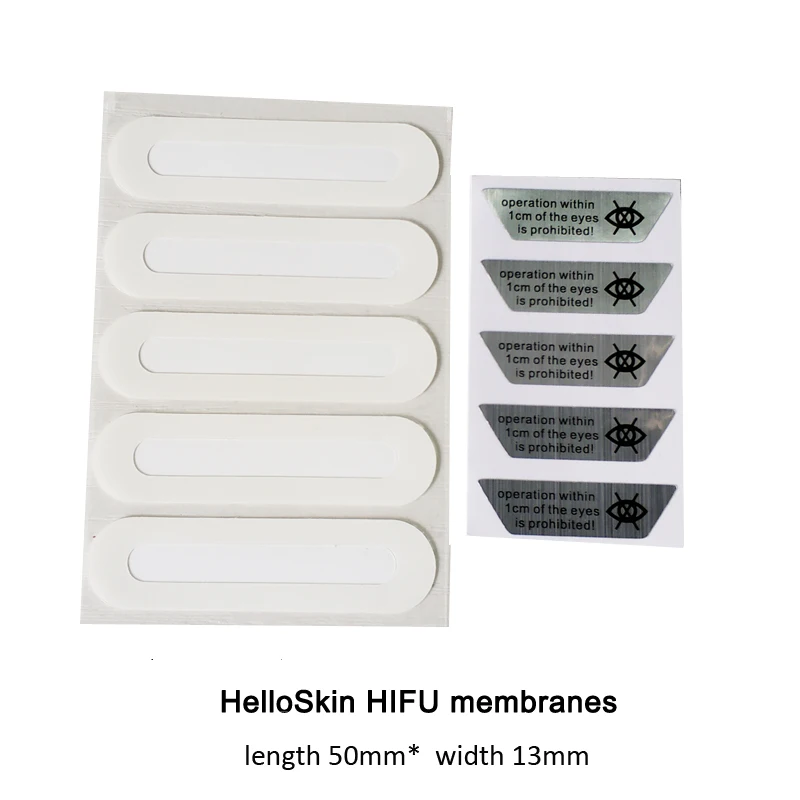Машинные мембранные наклейки HelloSkin HIFU или 3D HIFU|Устройство для ухода за кожей лица|