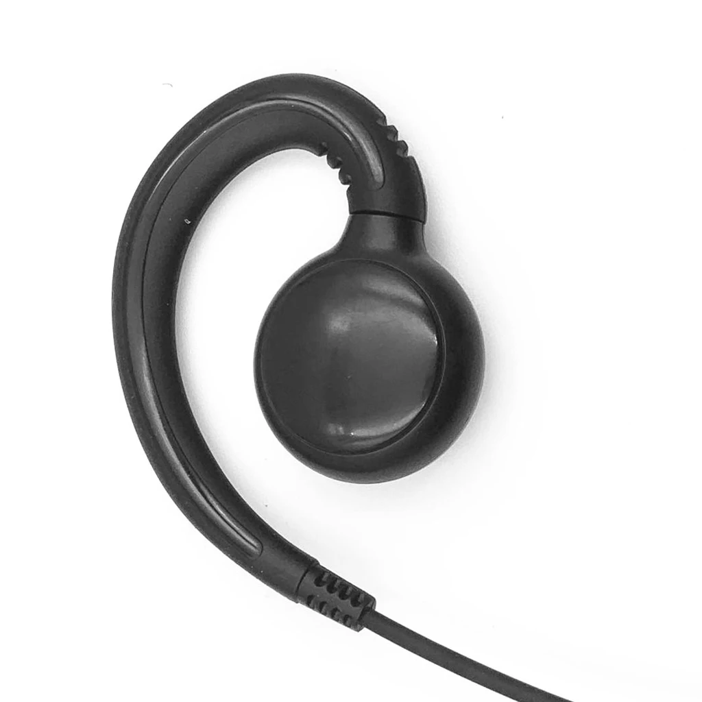 G Форма мягкий Ушные крючки Динамик гарнитуры для Motorola Xpr-6500 Xpr-6550 Xpr-6580 Xpr-7350 2-передающая радиоустановка иди и болтай Walkie Talkie