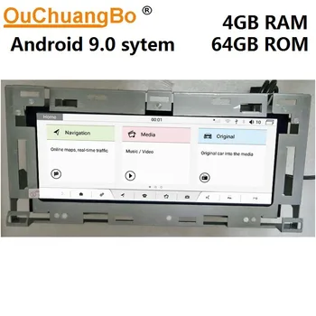 

Ouchuangbo car audio gps radio for 10.25" Land Range Rover Sport L494 2013-2016 support android 9.0 carplay 4GB+64GB