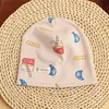 Spring Autumn Thin Baby Hat Beanie Children Girls Cartoon Animals Print Cotton Hats Newborn Kids Caps Baby Boy Beanies Bonnet 4