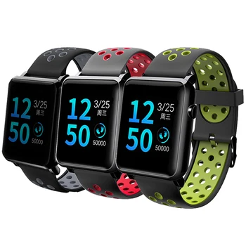 

Smart Watch KY106 HD Large Color Screen Bracelet Heart Rate Blood Pressure Sleep Monitoring Message Reminder Fashion SMart Band