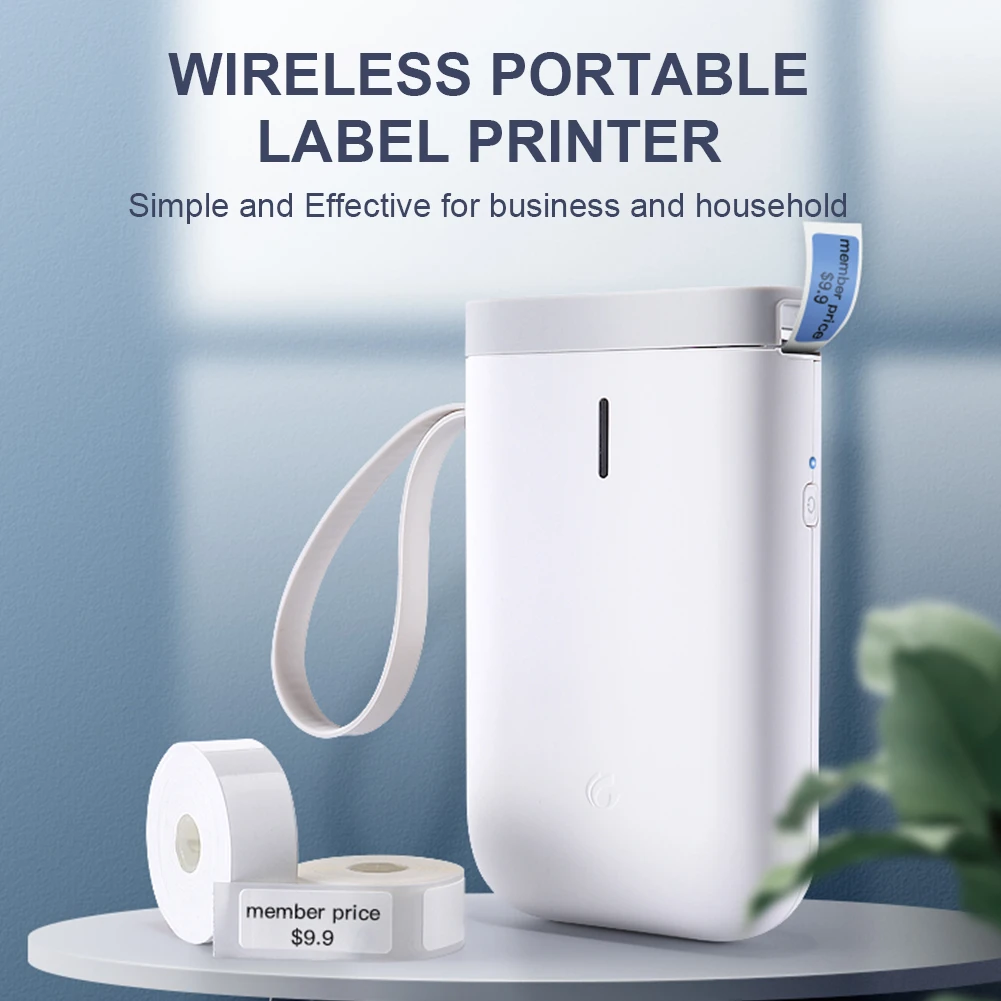 D11 Labeling Machine Wireless Connection Label Printer Tape Kit Pocket Thermal Labeling Machine Label Maker Etiquetadora Maquina