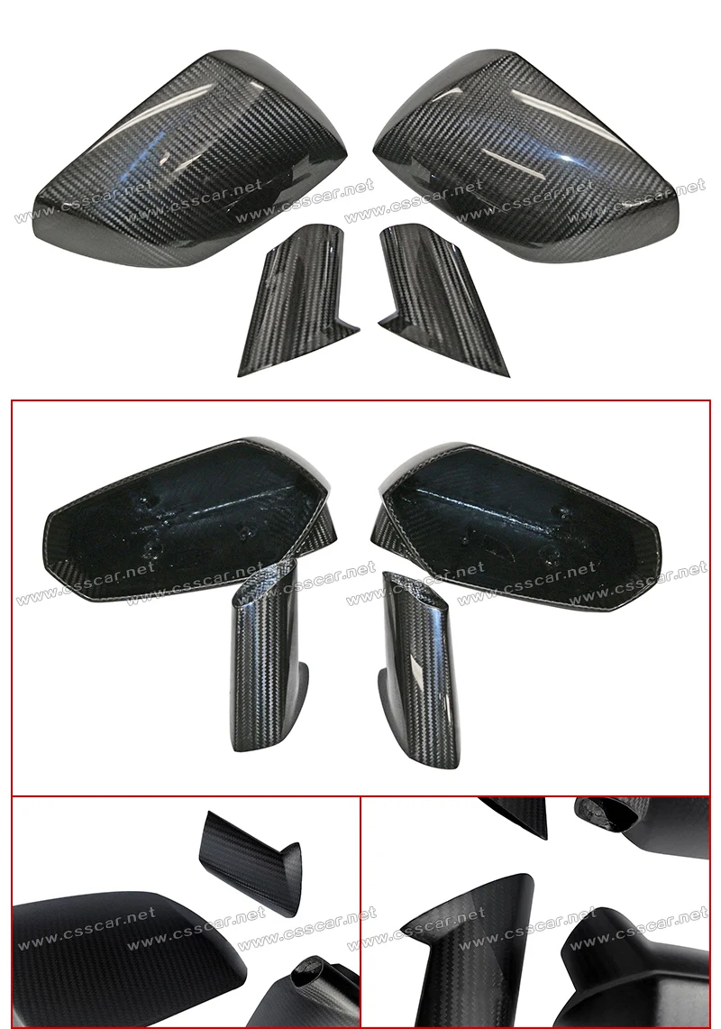 Полный углеродного волокна зеркало дом рамка Крышка Замена установить комплект подходит для 11-16 Lambo Aventador LP700 боковое зеркало