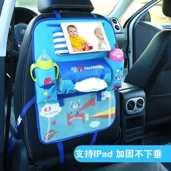 

Creative Cartoon Car Back Seat Multifunction Storage Bag Baby Kids Toys Travel Protector Cover Automobile Interior Accessories