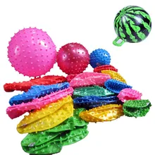 Натуральный продукт детская надувная игрушка Колючая массажный шар Детский Надувной акантосфера ластик ГОРЯЧИЙ S