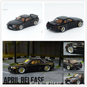 

INNO64 1:64 Nissan GT-R R32 Pandem Rocket Bunny Black Die-cast Model Car
